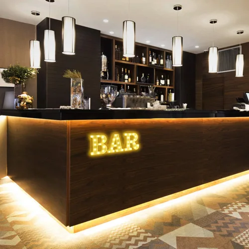 Vista 8 de Rdutuok Luces LED de marquesina para bar, bar, bar, fiesta, boda, decoración, funciona con pilas, lámpara de Navidad para decoración de bares