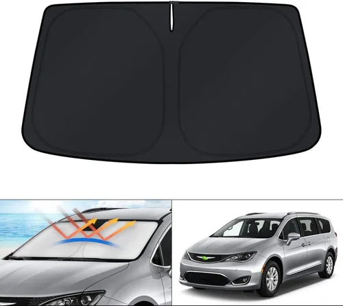Vista 86 de KUST Parasol para parabrisas para BMW X1 F48 2016, 2017, 2018, 2019, 2020, 2021, 2022, accesorios de ajuste personalizado, parasol plegable