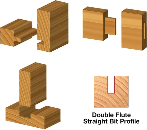 Vista 3 de Freud 91-100 - Juego de 13 brocas súper enrutadoras 12 pulgadas