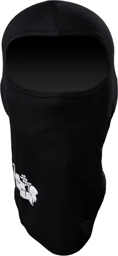 Vista 3 de TRACK ARMOUR] Pasamontañas de cabeza para carreras de auto y motocicleta en color negro TAHS-BK