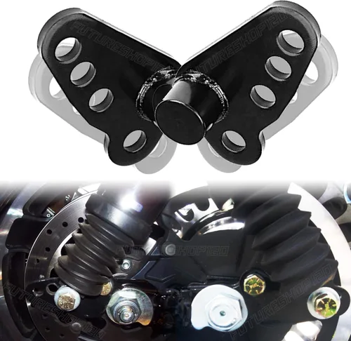 Vista 2 de Compatible con el kit de bajada Electra Glide Touring 02-16 de 1-3 pulgadas para Road King FLHR + Road Glide + Street Glide + Ultra Limited + Ultra