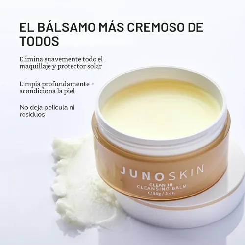 Vista 2 de JUNO & Co. Clean 10 Bálsamo Limpiador 10 Ingredientes Removedor de Maquillaje 85g / 3.0oz