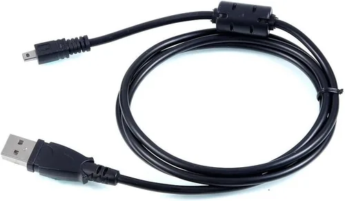 Vista 4 de MaxLLTo Cargador USB DC+Cable de sincronización de datos para cámara Panasonic Lumix DMC-SZ3 DMC-ZS40