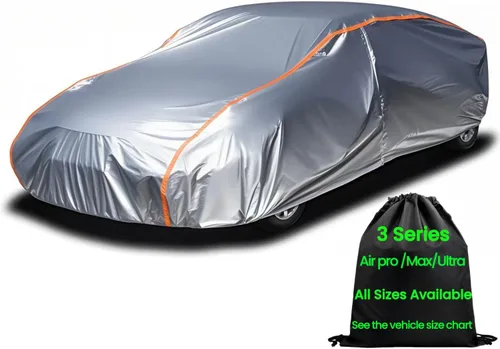 Vista 24 de Cubierta de Vehículo Impermeable Deportiva Pequeña de ANITANT, Cubierta de Nieve para Vehículo, Cubiertas de Coche para Automóviles Impermeables