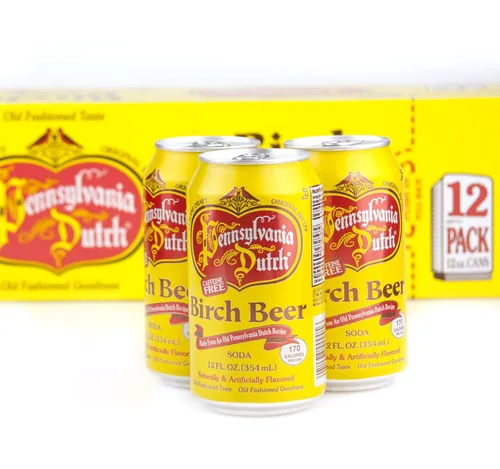 Vista 4 de PA - Cerveza de abedul holandés, bebida amish favorita, latas de 12 onzas (paquete de 6)