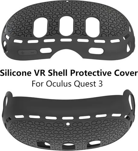 Vista 7 de EfficVerwal 3 in 1 Accessoris Set pro for Oculus Quest 3, Adjustable Quest 3 Elite Strap,Meta Quest 3 Head Strap with Battery, Shell Protective