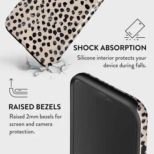 Vista 5 de BURGA Funda de teléfono para iPhone 12 Pro Max, bonita, moderna, estética, con patrón, protección rígida, se adapta a Apple iPhone 12 Pro Max