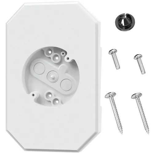 Vista 10 de Kit de montaje para revestimiento, bloque de montaje para revestimiento, bloque de montaje para luz exterior con caja eléctrica incorporada, placa