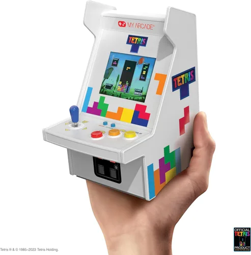 Vista 12 de My Arcade Atari Micro Player Pro: 100 Arcade Classics Games, 6.75" Portable Mini Arcade Machine, Retro Gaming Consoles
