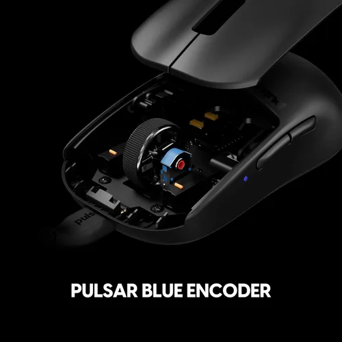 Vista 5 de Pulsar Gaming Gears X2A Ratón con cable para juegos, ultra ligero, interruptor óptico, 26000 DPI, sincronización de movimiento, sensor PAW3395 Blanco