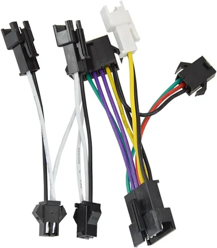 Vista 4 de Juego de faros y luces traseras para bicicleta, 24-48 V, luces de giro Ebike delantera y trasera con interruptor y bocina para montar en bicicleta