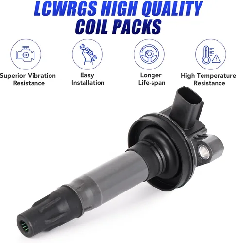 Vista 4 de Juego de 6 bobinas de encendido para Ford Edge Explorer Taurus Flex Lincoln MKZ MKS MKX Mazda CX9 CX-9 2007 2008 2009 2010 2011 2012 2013 2014 2015