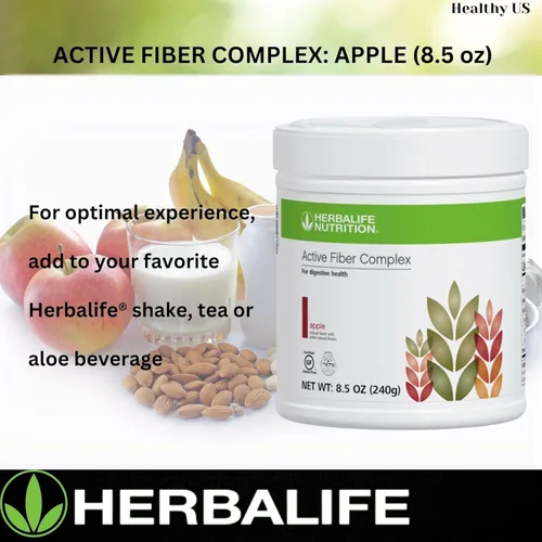 Vista 6 de Herbalife Complejo de fibra activa sabor manzana (7.4 oz 7.41 oz)