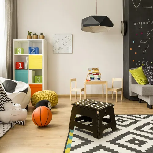 Vista 81 de Utopia Home - Taburete plegable, taburete de pie de 9 pulgadas de ancho, soporta hasta 300 libras, de plástico ligero para cocina, baño y sala