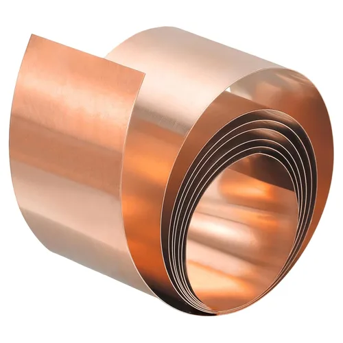 Vista 28 de uxcell Rollo de hoja de cobre, placa 3,280.8 ft m x 16.4 ft m x 1.6 ft m de la hoja del metal