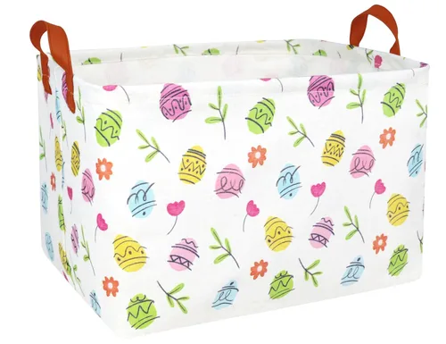 Vista 26 de Cesta para el día de San Valentín para niños, con forma de corazón, contenedores de almacenamiento vacíos para regalos con asas, decoración