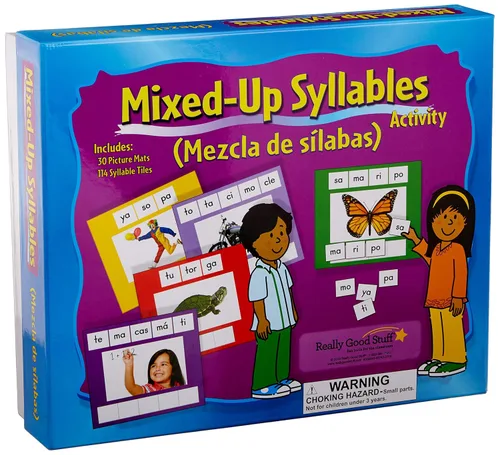 Vista 10 de Really Good Stuff Libros de Sílabas (Libros de Sílabas en Español) - 30 Libros de Sílabas