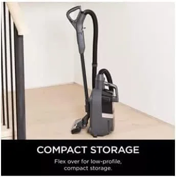 Vista 3 de Shark CV101 - Recipiente de vacío para mascotas, antialérgenos, sellado completo, ruedas de deslizamiento suave, sin bolsa, con cable (renovado)