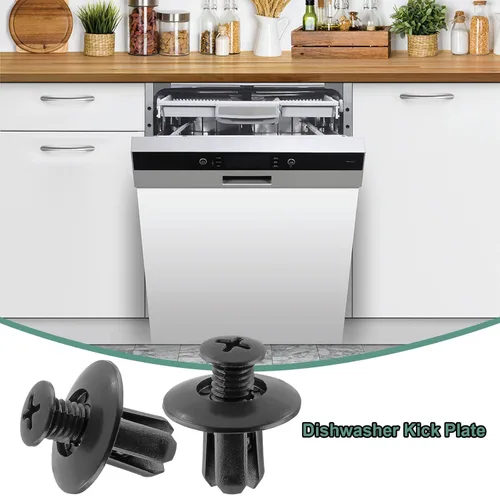 Vista 7 de 20 sujetadores de placa de patada para lavavajillas, retenedor de placa de patada para lavavajillas, clips de placa de apoyo para lavavajillas