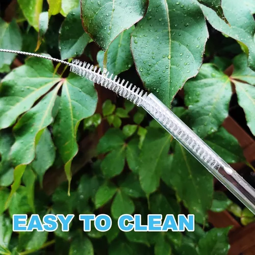 Vista 4 de Popote de repuesto compatible con vaso Stanley de 40 onzas y 30 onzas, paquete de 6 popotes reutilizables para vaso Stanley de 40 onzas con asa