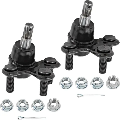 Vista 317 de Detroit Axle - Par (2) rótulas delanteras inferiores para Mitsubishi Montero 1992-2000 - [1997-2004 Montero Sport]