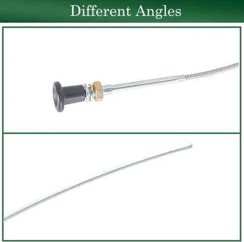 Vista 4 de 237 cables de estrangulamiento universales giratorios. Conducto de 60". Cable interior de 36". Viaje de 2-34