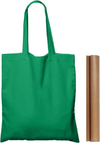 Vista 13 de NPBAG 1 paquete de bolsas de algodón azul bebé de 15 pulgadas x 16 pulgadas, bolsas de tela a granel en blanco con 1 hoja de teflón de PTFE