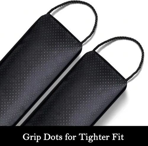 Vista 5 de Sunolga Tope de Corrientes de Aire para Puerta Bloquea Aire Caliente y Frío con Cubierta Removible Lavable para la Parte Inferior de Puerta