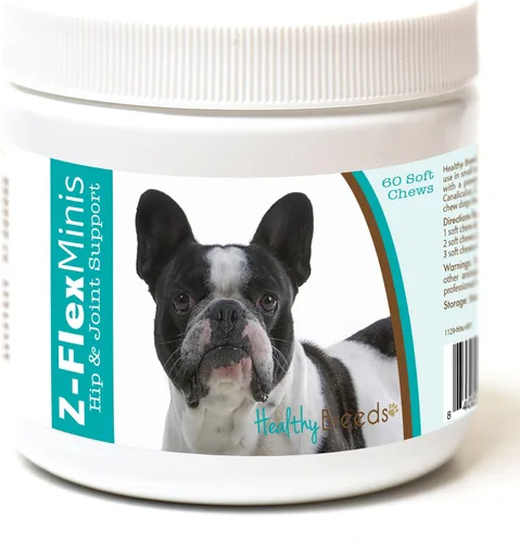 Vista 99 de Healthy Breeds Affenpinscher Z-Flex Minis - Masticables suaves para cadera y articulaciones, 60