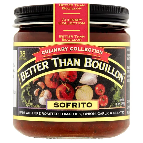 Vista 4 de Better Than Bouillon Culinary Collection Base Sofrito, contiene 38 porciones por frasco, tarro de vidrio de 8 onzas (paquete de 6)