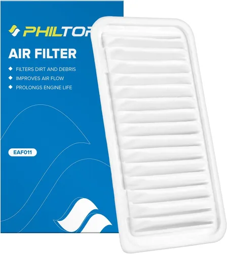 Vista 8 de PHILTOP Filtro de aire de motor CA11450 de repuesto para Nissan Altima L4/2.5L (2013-2018), panel rígido