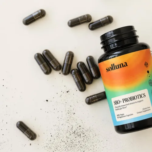 Vista 5 de Probióticos Feel Good SBO, organismos a base de suelo (SBO), prebióticos, postbióticos, ácido húmico, shilajit, chaga y hongo de cola de pavo