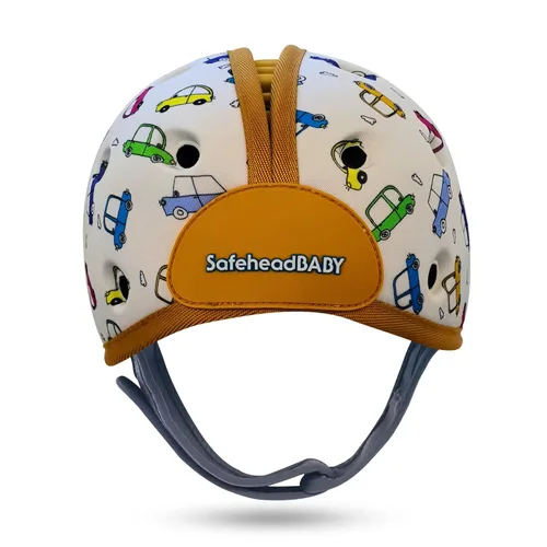 Vista 20 de SafeheadBABY Casco protector de cabeza de bebé suave para gatear y caminar de 7 a 24 meses - Casco de seguridad infantil ultraligero y transpirable