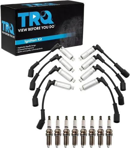 Vista 67 de Kit de Bujías de Iridium TRQ 5 Piezas Bujías de Iridium Compatibles con Chevrolet Aveo 2004-2008 2007-2008 Aveo5
