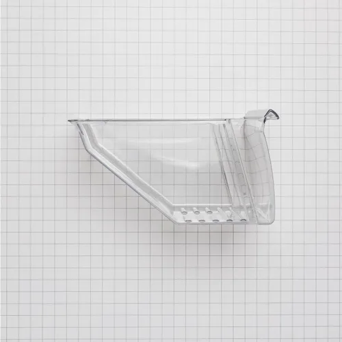 Vista 2 de Whirlpool WP2188664 Sartén para carne, reemplaza a W10153777, 2313312, WP2313312 y más, transparente