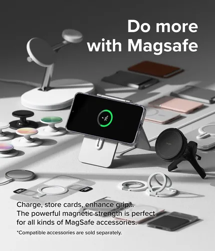 Vista 3 de Ringke Fusion [Compatible con MagSafe] Funda diseñada para Samsung Galaxy S24 5G, recortes precisos para lentes de cámara, transparente, resistente