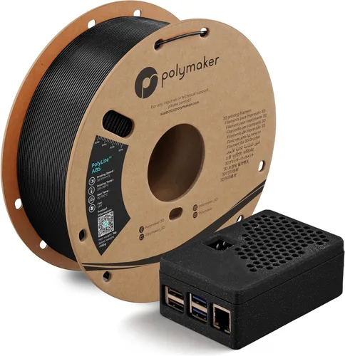 Vista 49 de Polymaker Filamento ABS Pro para impresora 3D de 0.069 pulgadas, color negro, ABS de grado de ingeniería de 2.2 lbs con alta resistencia al calor