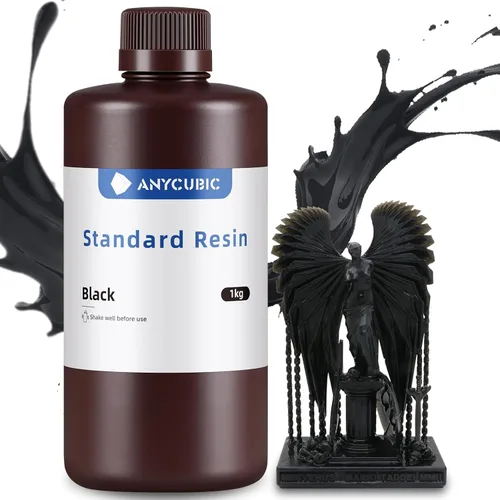 Vista 21 de ANYCUBIC - Resina para impresión 3D de gran compatibilidad para todas las impresoras LCD y DLP, antiamarilleo y de gran transparencia, resistente