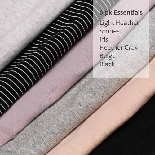 Vista 5 de Intimate Portal - Bragas de maternidad de cobertura total, tiro debajo del vientre, hechas de algodón para mujer embarazada