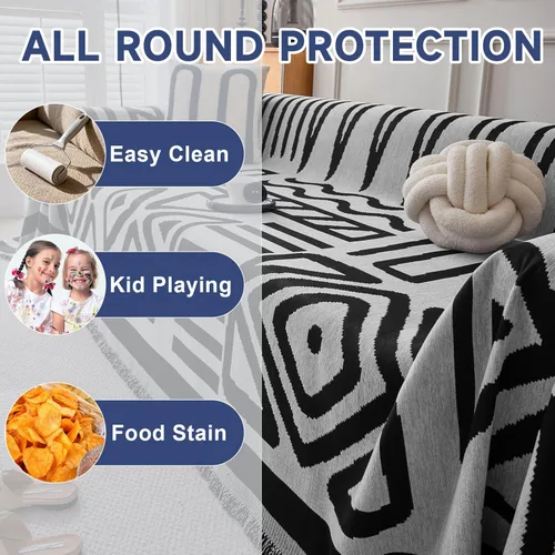 Vista 40 de VClife - Funda para sofá de 3 plazas o en forma de L, antideslizante, lavable, apta para perros, suave, protectora, que no se frisa, negro, 71 x 134