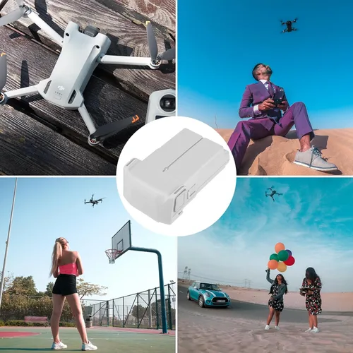 Vista 6 de Mini 3 baterías recargables 1 paquetes 3850mAh reemplazo para mini 3/mini 3 pro batería compatible con DJI Mini 3/Mini 3 Pro Drone
