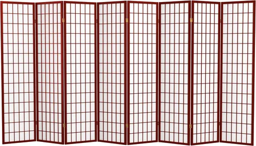 Vista 23 de Red Lantern Panel de ventana de 6 pies de alto, edición especial, gris, 5 paneles
