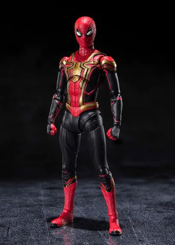 Vista 5 de TAMASHII NATIONS - Spider-Man: No Way Home - Spider-Man [Traje Integrado] Edición Final de Batalla, Figura de Acción Bandai Spirits S.H.Figuarts