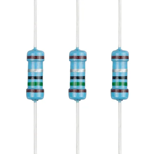Vista 101 de 100 resistencias de 56 ohmios 1/2 W (0.5 vatios) ±1% tolerancia de película metálica, múltiples valores de resistencia opcional