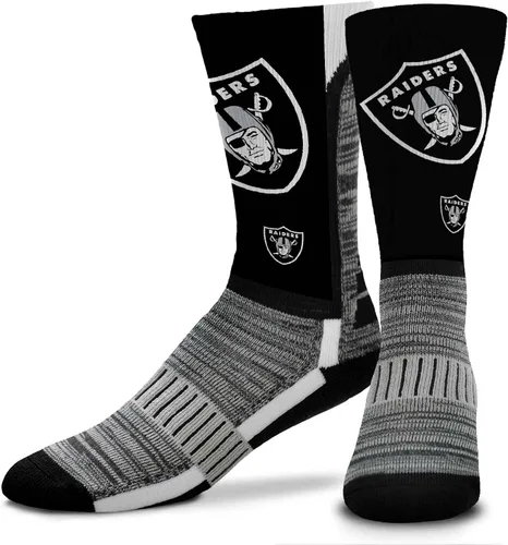 Vista 15 de For Bare Feet NFL Adult Curve Socks - Game Day Apparel - Machine Washable - Warm & Cold Weather - Comfort and Style for Men