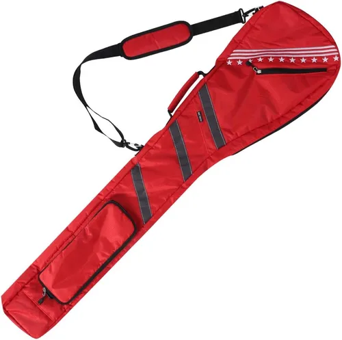 Vista 13 de Big Teeth Bolsa de golf domingo, pequeña bolsa de golf ligera, bolsa de golf Par 3 para unos pocos clubes, práctica con correa de transporte