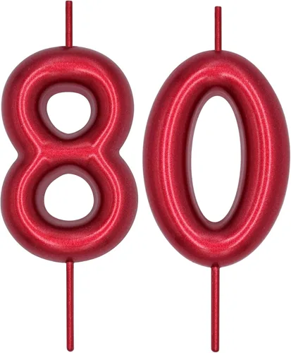 Vista 398 de DERVENTA Vela con números de 2.36 pulgadas, decoración perfecta para cumpleaños, brunch, postre, pastel, 1 pieza (número 0 rosa)