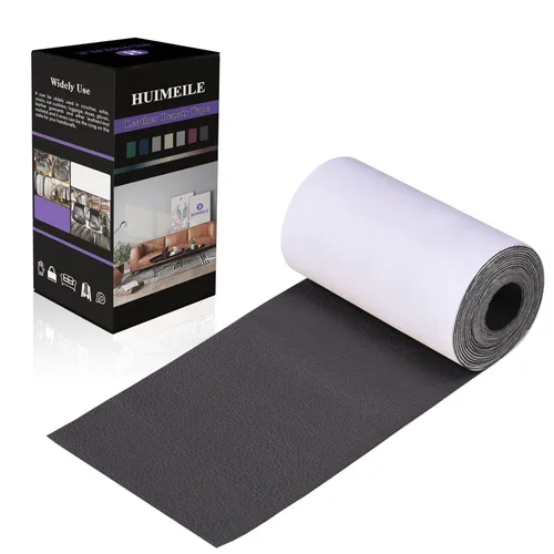 Vista 12 de Cinta de parche de reparación de cuero de 8 x 12 pulgadas, 2 piezas de cinta autoadhesiva fuerte de cuero para muebles, sofás, asientos
