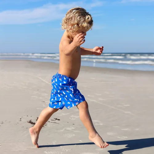 Vista 2 de i play Troncos para bebés con pañal de natación reutilizable y para niños pequeños cobalto 18-24 meses de EE UU Cobalto 18-24 meses