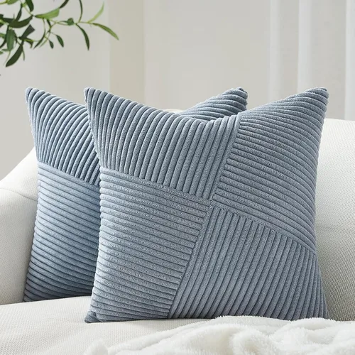 Vista 14 de Topfinel Juego de 2 fundas de almohada decorativas negras de 16 x 16 pulgadas para sofá, cama, decoración rústica estilo bohemio para el hogar